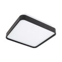 Ver imagem 4 de Lustre Plafon Led Metal Black 24w 40x40 Céu Estrelado Branco Quente 3000k Bivolt