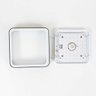 Lustre Plafon Led Metal Black 24w 40x40 Céu Estrelado Branco Quente 3000k Bivolt - 5
