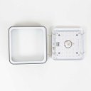 Ver imagem 5 de Lustre Plafon Led Metal Black 24w 40x40 Céu Estrelado Branco Quente 3000k Bivolt