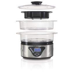 Panela de Vapor Elétrica Hamilton Beach 800w 5,2l Timer 127v - 7