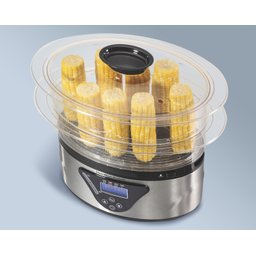 Panela de Vapor Elétrica Hamilton Beach 800w 5,2l Timer 127v - 4