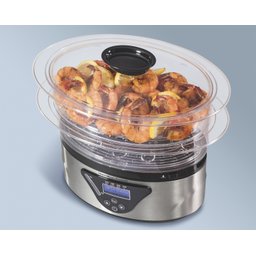 Panela de Vapor Elétrica Hamilton Beach 800w 5,2l Timer 127v - 6