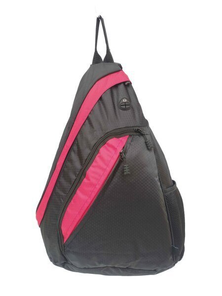 MOCHILA BOLSA TRANSVERSAL TIRACOLO POCHETE SAIDA PARA FONE:Vermelho