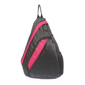 MOCHILA BOLSA TRANSVERSAL TIRACOLO POCHETE SAIDA PARA FONE:Vermelho