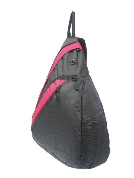 MOCHILA BOLSA TRANSVERSAL TIRACOLO POCHETE SAIDA PARA FONE:Vermelho - 5