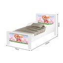 Ver imagem 4 de Mini Cama de Criança Infantil Skaye Adesivada com Colchão