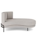 Ver imagem 6 de Sofá Chaise Longue Sala de Estar Living Lucca Direito D02 Bouclê Bege B-62 - Lyam Decor