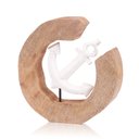 Ver imagem 1 de Âncora Marinha em Madeira Rústica