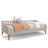 Cama Babá Retrô Matic Cor Cinza/Eco Wood - 1