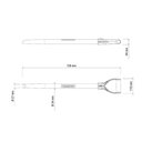 Ver imagem 3 de Cabo para Pá Tramontina em Madeira com Empunhadura Plástica Ergonômica 71 Cm Tramontina