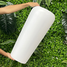 Vaso Decorativo Fibra de Vidro Florida M 80cm Branco Fosco - 2