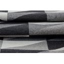 Ver imagem 3 de Tapete Passadeira Antiderrapante 1,35M x 50CM Ladrilhos Preto P/ Quarto Sala ou Cozinha