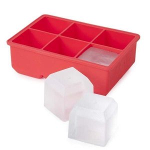 Forma De Silicone Para Gelo 6 Cubos