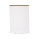 Ver imagem 2 de Pote Redondo Para Açúcar Canister Branco 11,3X15,3Cm Brinox