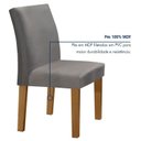 Ver imagem 5 de Conjunto Sala de Jantar Mesa Tampo Mdf 4 Cadeiras Espanha Yescasa