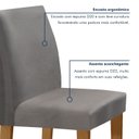 Ver imagem 6 de Conjunto Sala de Jantar Mesa Tampo Mdf 4 Cadeiras Espanha Yescasa