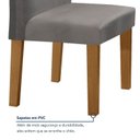 Ver imagem 7 de Conjunto Sala de Jantar Mesa Tampo MDF 4 Cadeiras Espanha Yescasa