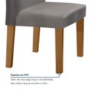 Ver mais imagens de Conjunto Sala de Jantar Mesa Tampo MDF 4 Cadeiras Espanha Yescasa