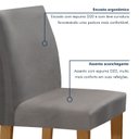 Ver imagem 6 de Conjunto Sala de Jantar Mesa Tampo MDF 4 Cadeiras Espanha Yescasa