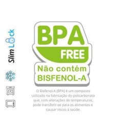 Kit 4 Pote Recipiente Retangular De Plástico Tampa Com Trava - 5