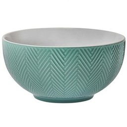 Tigela De Porcelana Hauskraft Relevo Verde Frozen 540Ml - 1