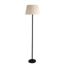 Ver imagem 4 de Luminária de Chão Piso Abajur Alumínio Altura 1,6m Cúpula Cônica Grande Ref 78 Preto Cup Bege