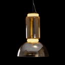 Ver imagem 5 de Pendente Amana Ouro Fosco e Ambar ZR110 LED 9W 3000k Starlux ST2587