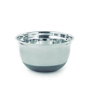 Tigela Bowl Aço Inox Com Base Em Silicone 17Cm Mimo
