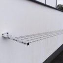 Ver imagem 5 de Varal Roupa Alumínio Articulado Retratil Parede 5 Cordas