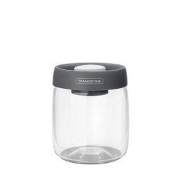 Pote De Vidro Tramontina Purezza Tampa Plástica A Vácuo 0,8L - 1