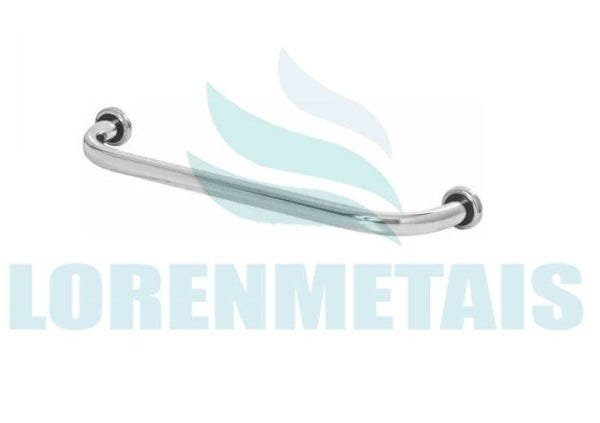 Barra Apoio Reta 40 cm em Aluminio Para Banheiro PNE - 2