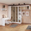 Ver imagem 2 de Guarda-roupa Infantil Modulado 6 Peças Infinity