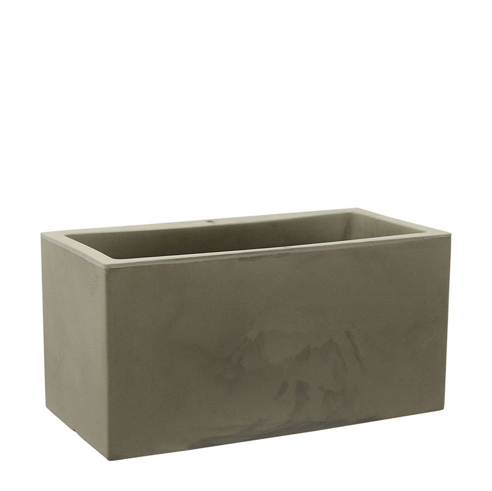 Jardineira Cubo 100 X 50 Cm Vasart 05 - Antique Camurça