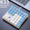 Teclado Numérico Mecânico com Fio Apayado de 33 Teclas K33 - 2