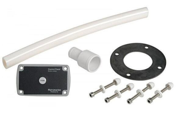 Kit Conversor De Vaso Sanitário Manual Elétrico 12V Barcos - 4