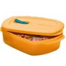 Tupperware Cristalwave Geração 2 Retangular Damasco 1Lts - 1
