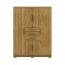 Ver imagem 5 de Guarda-roupa Taurus 6 Portas 3 Gavetas Nature - Vila Rica