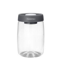 Pote de Vidro Tramontina Purezza Tampa Plástica a Vácuo 1,2l - 1