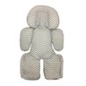 Redutor Para Bebê Conforto/Cadeirinha Em Algodão Cinza - 1