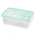 Ver imagem 3 de Kit 3 Potes Plastico com Tampa Sanremo Verde