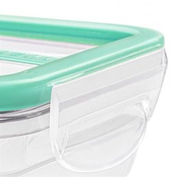 Kit 3 Potes Plastico com Tampa Sanremo Verde - 2