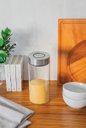 Ver imagem 7 de Pote De Vidro Tramontina Purezza Com Tampa De Aço Inox 10 Cm 1,4 L