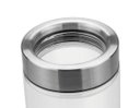 Ver imagem 2 de Pote De Vidro Tramontina Purezza Com Tampa De Aço Inox 10 Cm 1,4 L