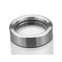 Ver imagem 2 de Pote De Vidro Tramontina Purezza Com Tampa De Aço Inox 10 Cm 0,7 L