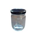 Ver imagem 1 de Pote De Vidro 200 Ml Com Tampa Preta - 24 Unidades