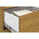 Ver imagem 4 de Guarda Roupa Casal 6 Portas (2 Ripadas) e 6 Gavetas Eliza Cinamomo/off White - Acp