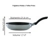 Frigideira Extra Polida C/ Teflon N22 1,7l - 2