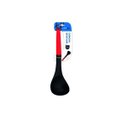 Ver imagem 2 de CONCHA DE NYLON 31CM HOMEFLEX PRETO E VERMELHO FXH-457