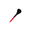 Ver imagem 1 de CONCHA DE NYLON 31CM HOMEFLEX PRETO E VERMELHO FXH-457