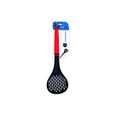 Ver imagem 2 de ESCUMADEIRA DE NYLON 31CM HOMEFELX PRETO E VERMELHA FXH-458